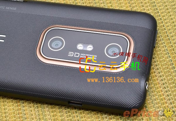 ˫ͷ3D¼˫˻ HTC EVO 3Dͼ